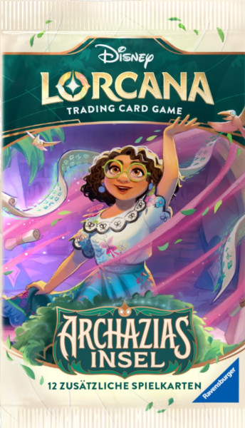 [DEU] Disney Lorcana Archazias Insel Booster Pack