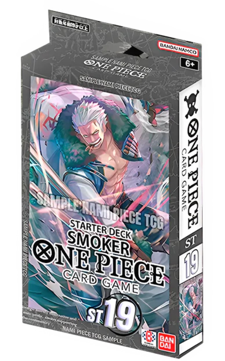 one piece tcg: smoker starter deck - black [st19] Amazon.com: A starter deck featuring a large number of Navy character cards ENG] One Piece - Starter