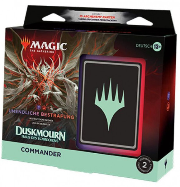 [DEU] Magic the Gathering Duskmourn - Commander Deck - Unendliche Bestrafung