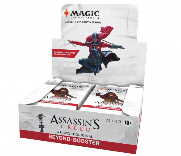 Magic Assassins Creed Beyond Booster Display Deutsch