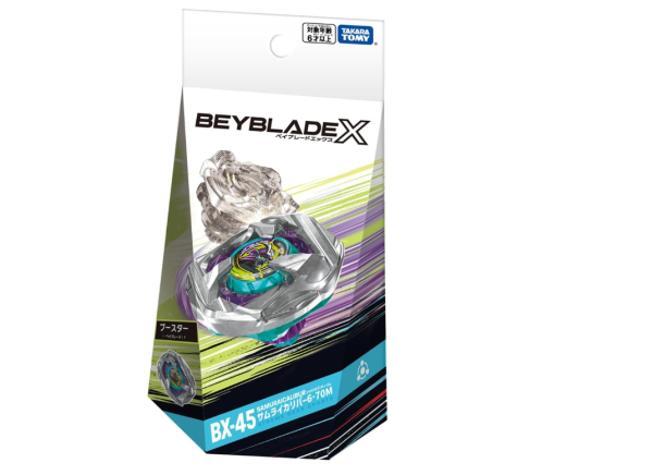 Beyblade X BX-45 Booster Samurai Caliber 6-70M