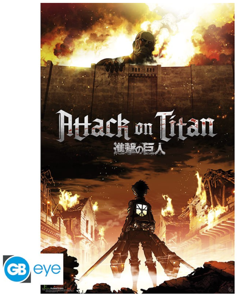[POSTER] Attack on Titan - Key Art - Maxiposter (91,5x61)