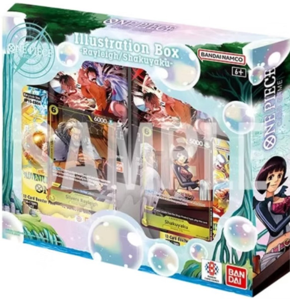 [ENG] One Piece Illustration Box Rayleigh Shakuyaku