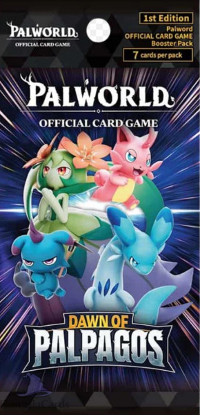 [ENG] Palworld BP01 Dawn of Palpagos 1st Edition Booster Pack