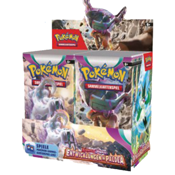 [DEU] Pokemon - Karmesin & Purpur - Entwicklungen aus Paldea - Display