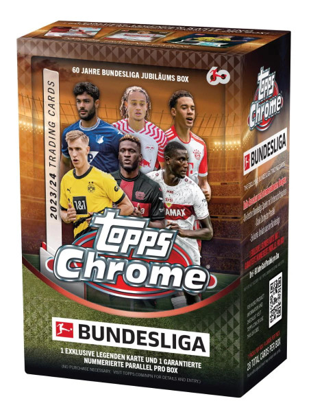[ENG] 2023/24 Topps Chrome Bundesliga Soccer – 7-Pack Blaster Box