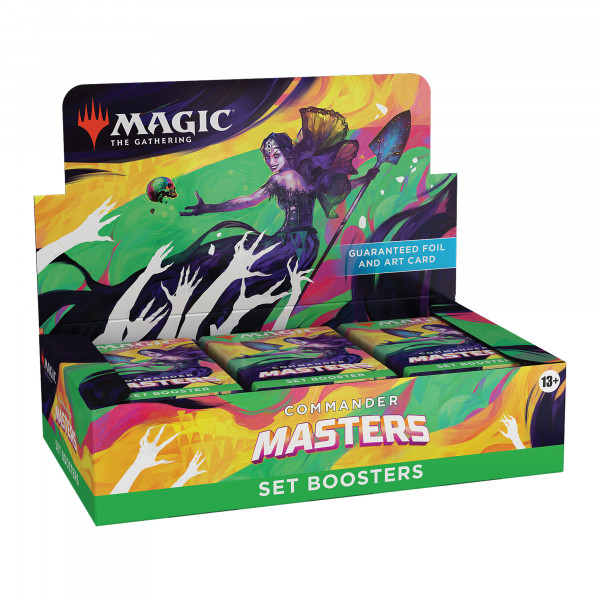 Magic: Commander Masters Set Booster Display - Englisch