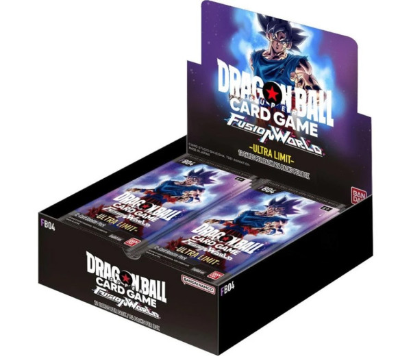 [ENG] Dragon Ball Super Card Game – FB04 - Fusion World - Ultra Limit - Display