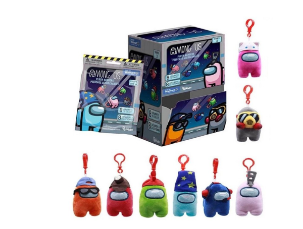 Among Us Blindbag Plüsch Bagclip-Aufhänger
