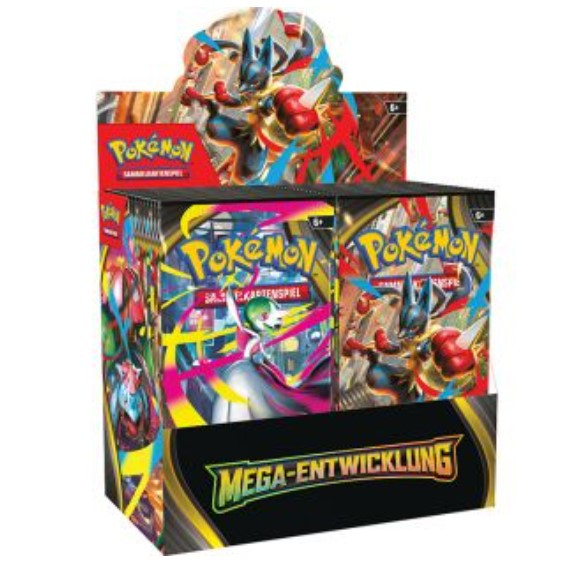 [DEU] Pokemon - Mega Entwicklung - Booster Display