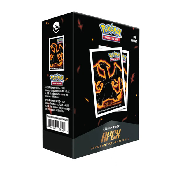 [Zubehör] Ultra Pro Neon Kanto 105ct APEX Deck Protector Sleeves Charizard