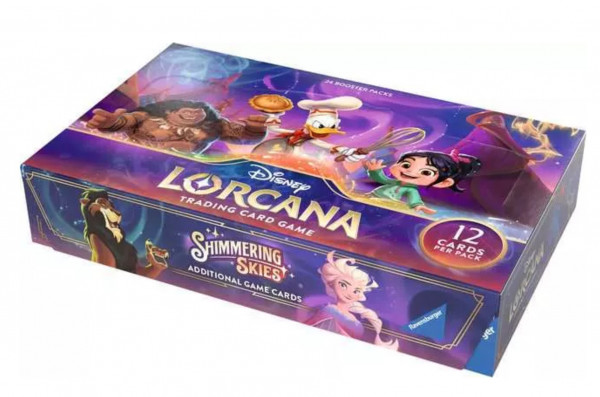 Disney Lorcana Himmelsleuchten Booster Display Englisch