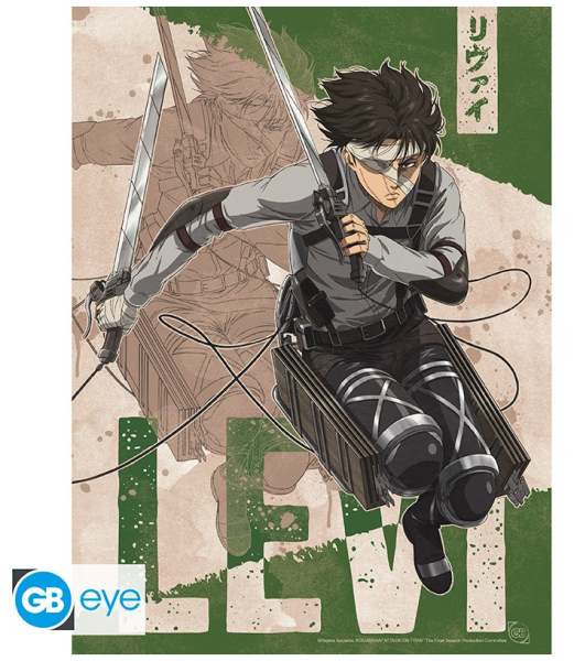 [POSTER] Attack On Titan - Levi - (21x29,7)