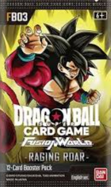 Dragonball Fusion World Raging Roar FB03 Booster