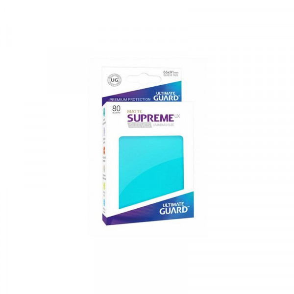 Supreme Sleeves Standard Size Matt UX Aquamarin (80)