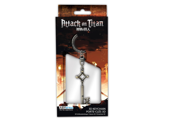 [SCHLÜSSELANHÄNGER] Attack On Titan Eren Key 3D