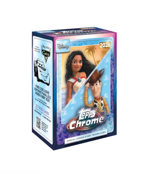 Topps Chrome Disney 2026 Value Box