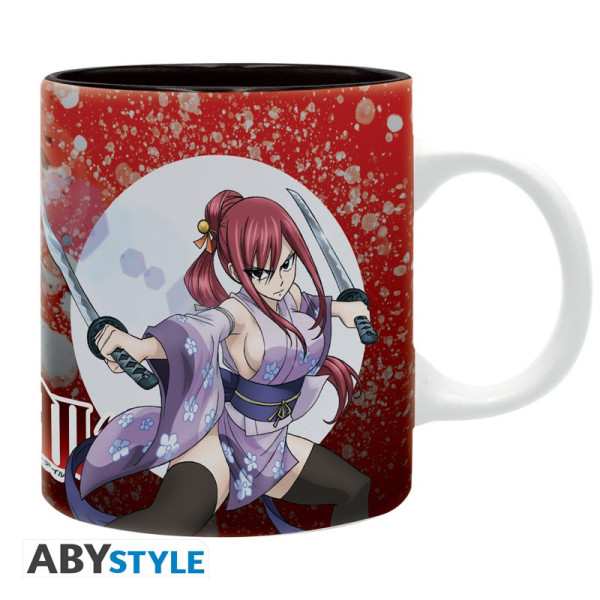 FAIRY TAIL - Mug - 320 ml - Erza & Jellal - sublimation