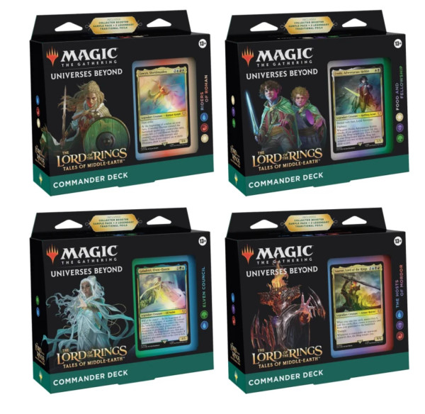 [ENG] Magic the Gatering The Lord of the Rings Tales of Middle-Earth Commander Deck - Auswahl