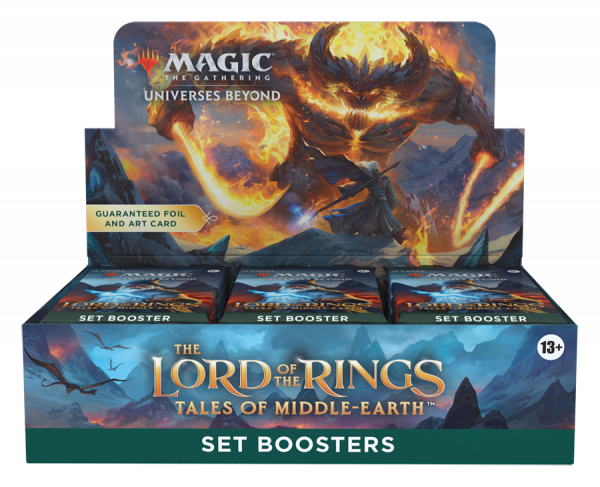 The Lord of the Rings: Tales of Middle-Earth - Set-Booster-Display (30 Set-Booster & 1 Foil-Box-Topp