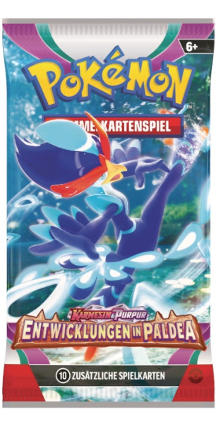 [DEU] Pokemon - Karmesin & Purpur - Entwicklungen in Paldea - Booster