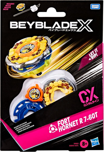 Beyblade X Fort Hornet R 7-60T CX Starter Pack Kreisel und Starter