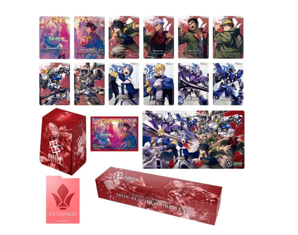 [ENG] Gundam Card Game - Premium Accessory Set Mobile Suit Gundam IRON-BLOODED ORPHANS [PB-02]