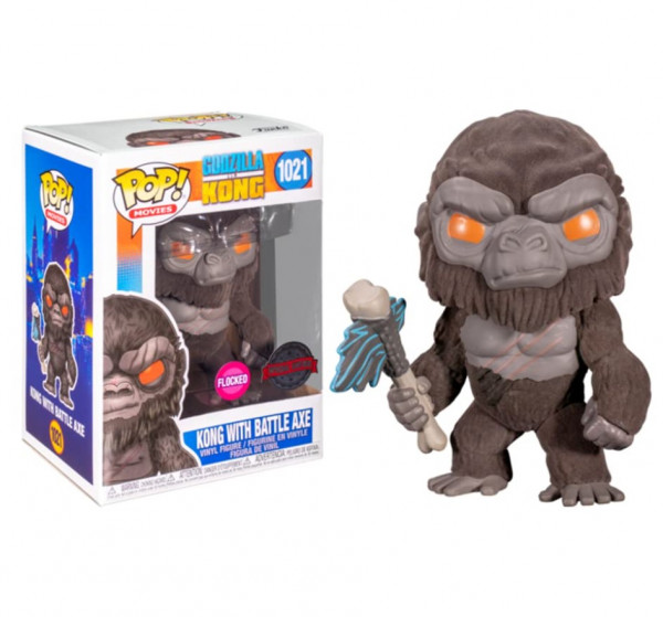 Funko Pop! Godzilla vs. Kong Kong with battle axe 1021