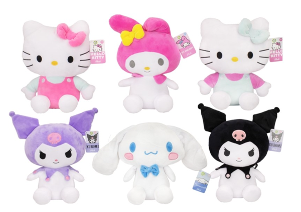 Hello Kitty - Plüsch 28cm - Zufällige Auswahl