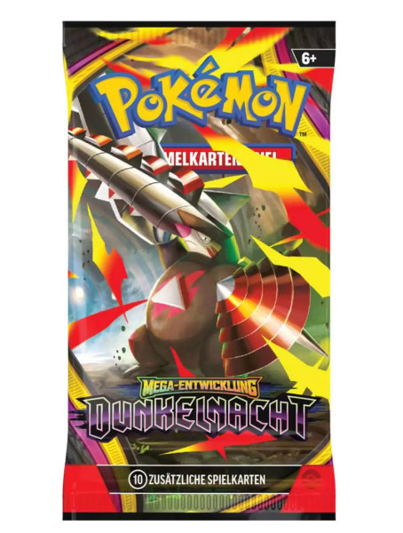 [DEU] Pokémon Mega Entwicklung Dunkelnacht Booster Pack