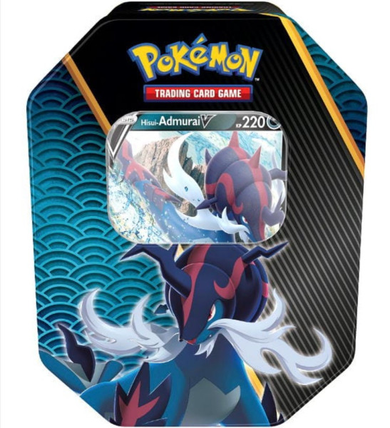 [DEU] Pokemon - Hisui-Admurai V Tin