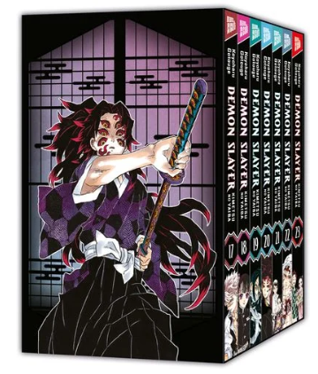 [MANGA ] Demon Slayer - Kimetsu no Yaiba 17-23 mit Sammelschuber