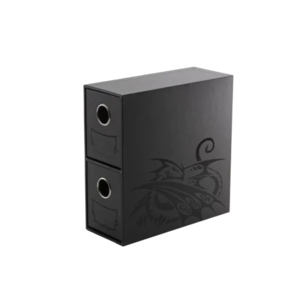 [Zubehör] Dragon Shield | Fortress Card Drawer | Vertical 2 Black