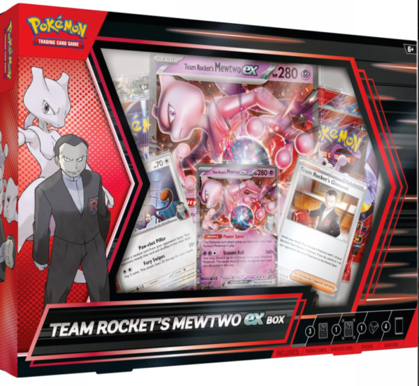 [ENG] Pokemon Team Rocket Mewtwo ex Collection