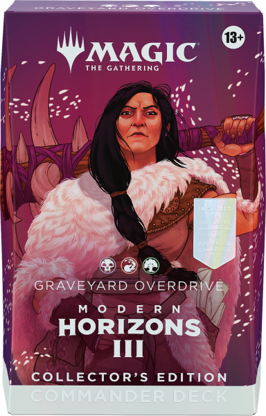 Magic Modern Horizons 3 Commander Deck Graveyard Overdrive Collectors Edition