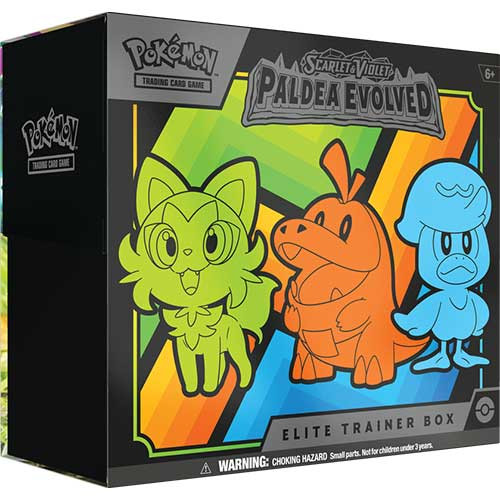 Pokémon Karmesiun & Purpur 2 - Entwicklungen in Paldea – Top Trainer Box DE