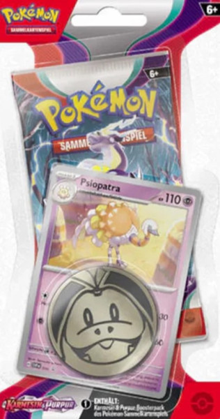 [DEU] Pokemon - Karmesin & Purpur - 2-Pack Blister - Psiopatra