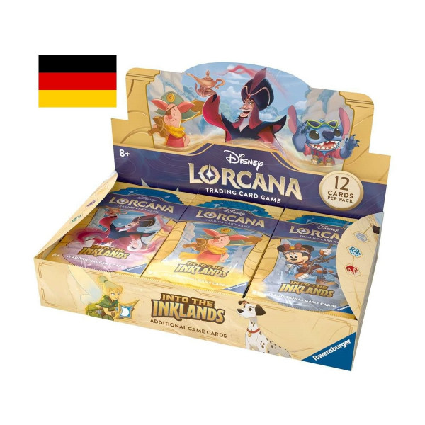 Lorcana Die Tintenlande Display - Deutsch