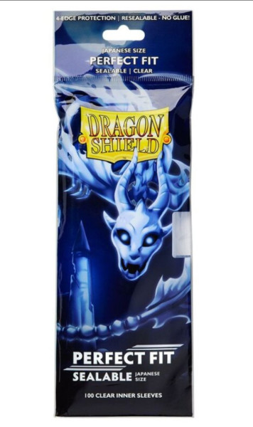 [Zubehör] Dragon Shield 100 Perfect Fit Sealable Japanese Size