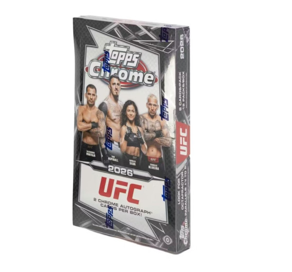 [ENG] Topps 2026 UFC Chrome Hobby Box