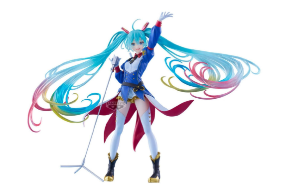 Gundam x Hatsune Miku 45th Anniversary Gundam Collaboration Banpresto Evolve figure 21cm