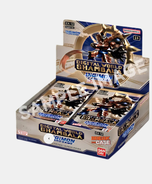 [ENG] Digimon Card Game - -Digital World Shambala- EX-12 Extra Booster Display (24 Packs) - EN