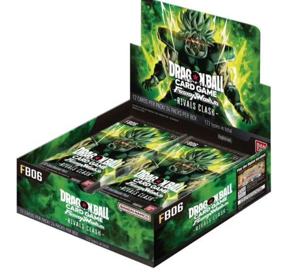 [ENG] Dragon Ball Super Card Game – FB06 Fusion World Rivals Clash - Display